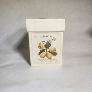 ALCHIMIA Lemon‎ Citron Fine Vegetable Soap Made in Italy  NIB Set Of 3